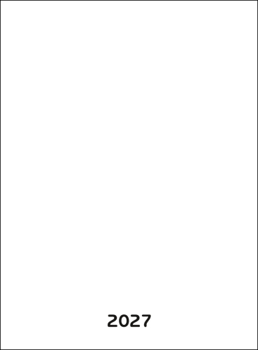 MINI WHITE BLANKOKALENDER DIY BASTEL SELBSTGESTALTEN